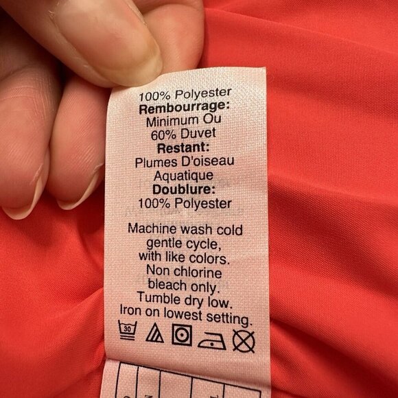 J Crew Quilted Puffer Vest Women's XXS Red Down Fill Pockets Hiking Athleisure - Picture 14 of 14